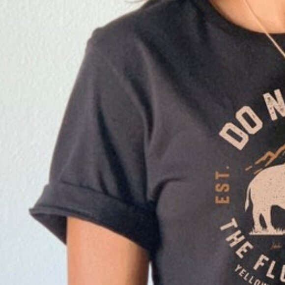 Do Not Pet the Fluffy Cows Shirt, Yellowstone National Park Shirt - Picture 3 of 4